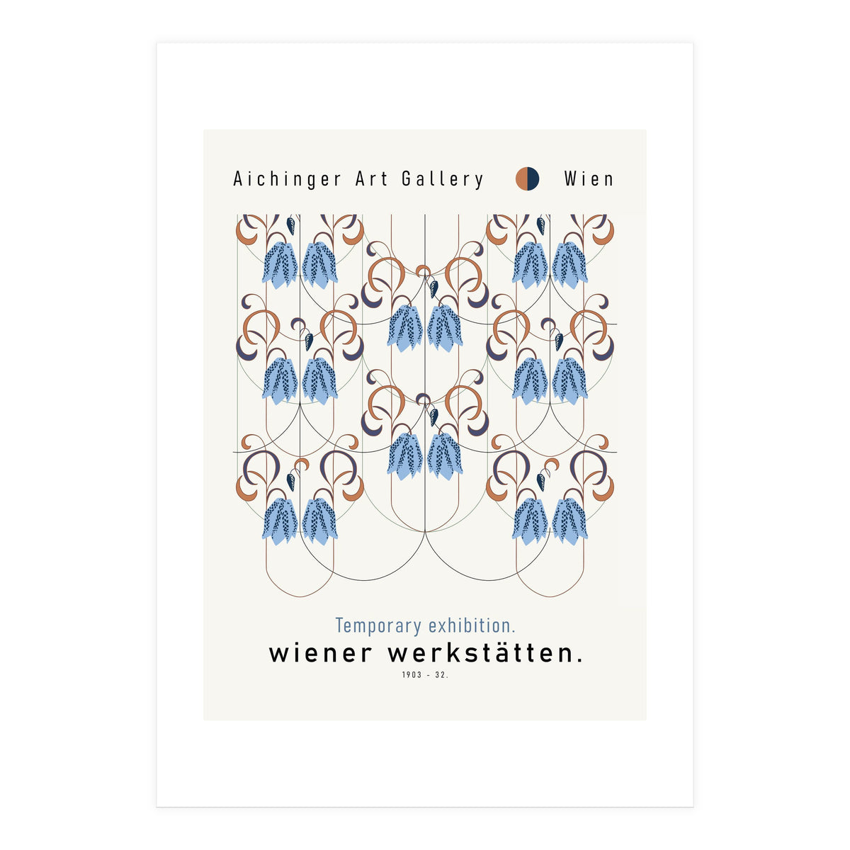 Wiener Werkstätten Exhibition Poster (Print Only)