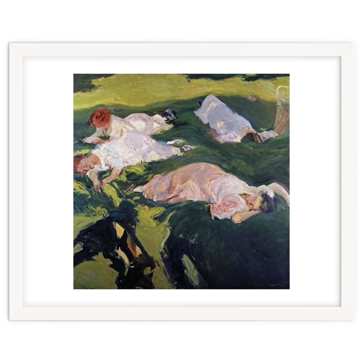 The Siesta - 1912 - 200x201 cm - oil on canvas.