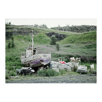 Abandoned Boat - Iceland (Print Only)