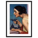 THE WOMAN OF THE GUN 1925-POSTER FOR THE SPANISH UNION OF EXPLOSIVES. thumbnail