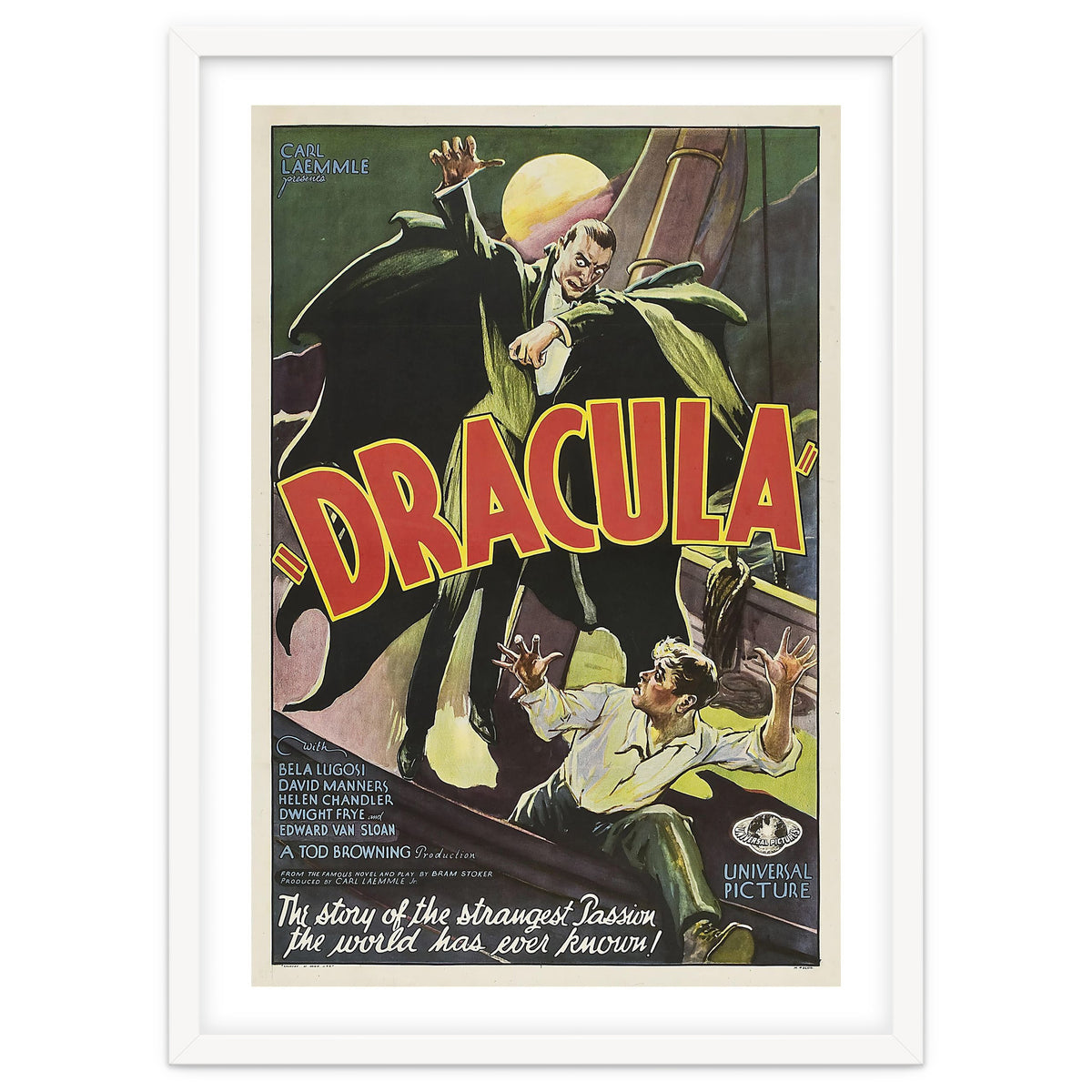 DRACULA (1931), directed by TOD BROWNING.