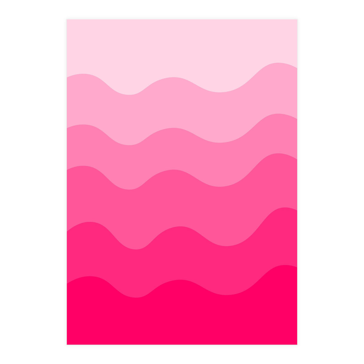 Pink gradient design (Print Only)