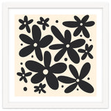 Abstract Monochrome Flowers 4 thumbnail