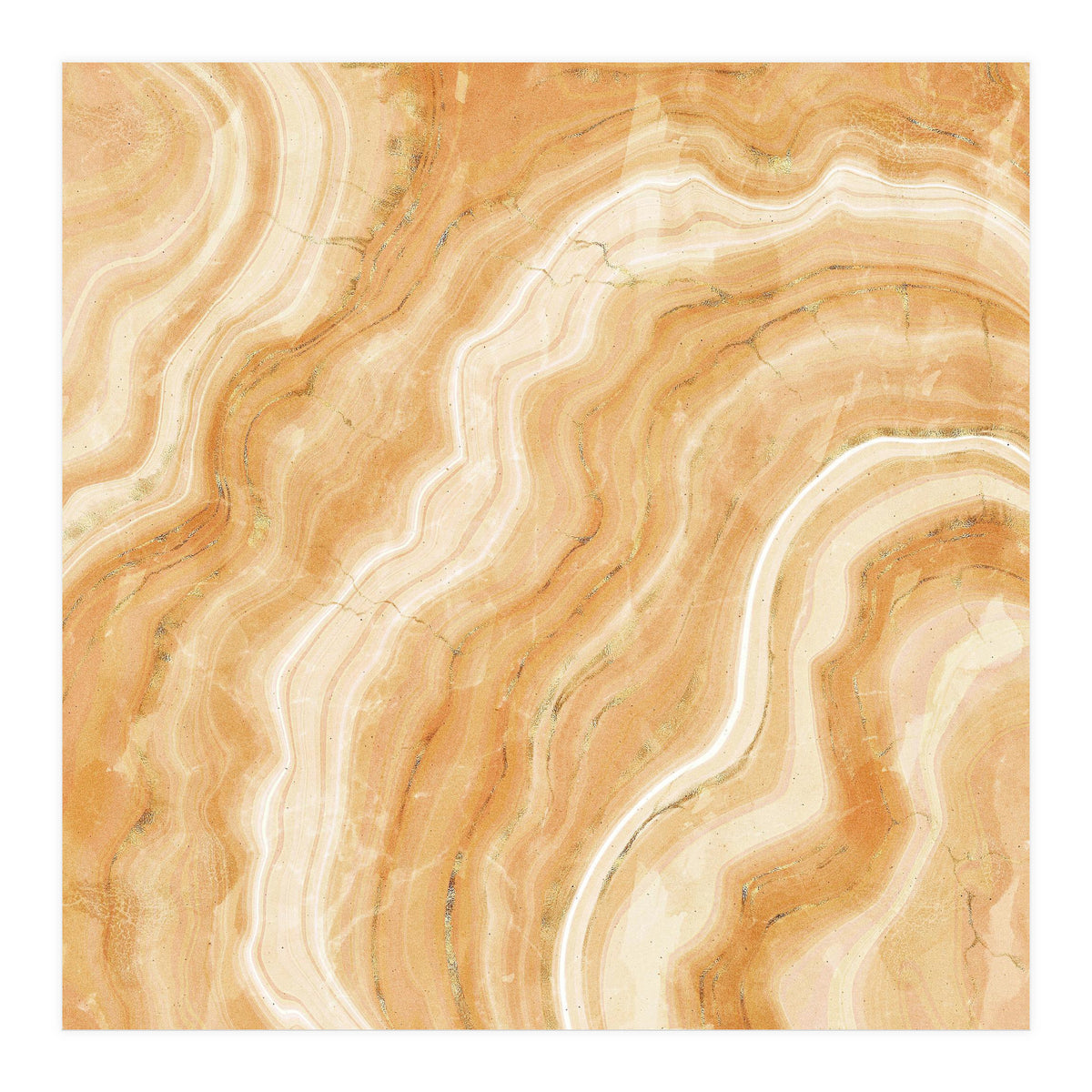 Golden Agate Texture 01 (Print Only)