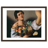 Boy With A Basket Of Fruit - Caravaggio - Selfie thumbnail