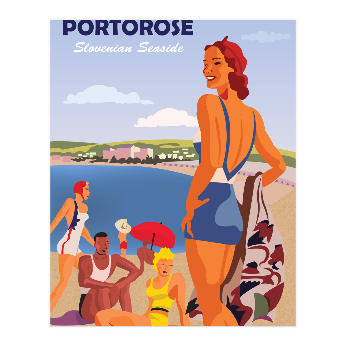 Portorose, Slovenian Seaside (Print Only)