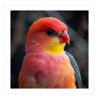 Vibrant Tropical Bird  (Print Only)