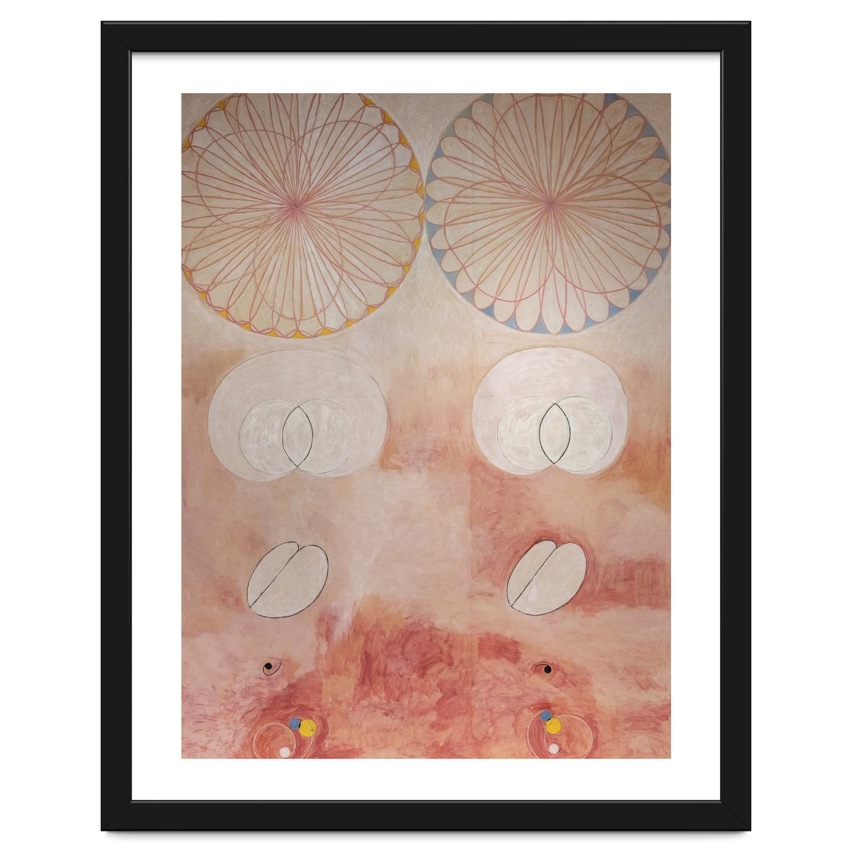 Hilma af Klint - The Ten Largest No 9 Old Age Abstract Spiritual Art