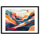 Abstract Mountain Landscape Art thumbnail