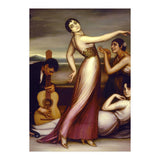 An Allegory of Happiness - 1917 - oil on canvas - 161x157 cm. (Print Only) thumbnail