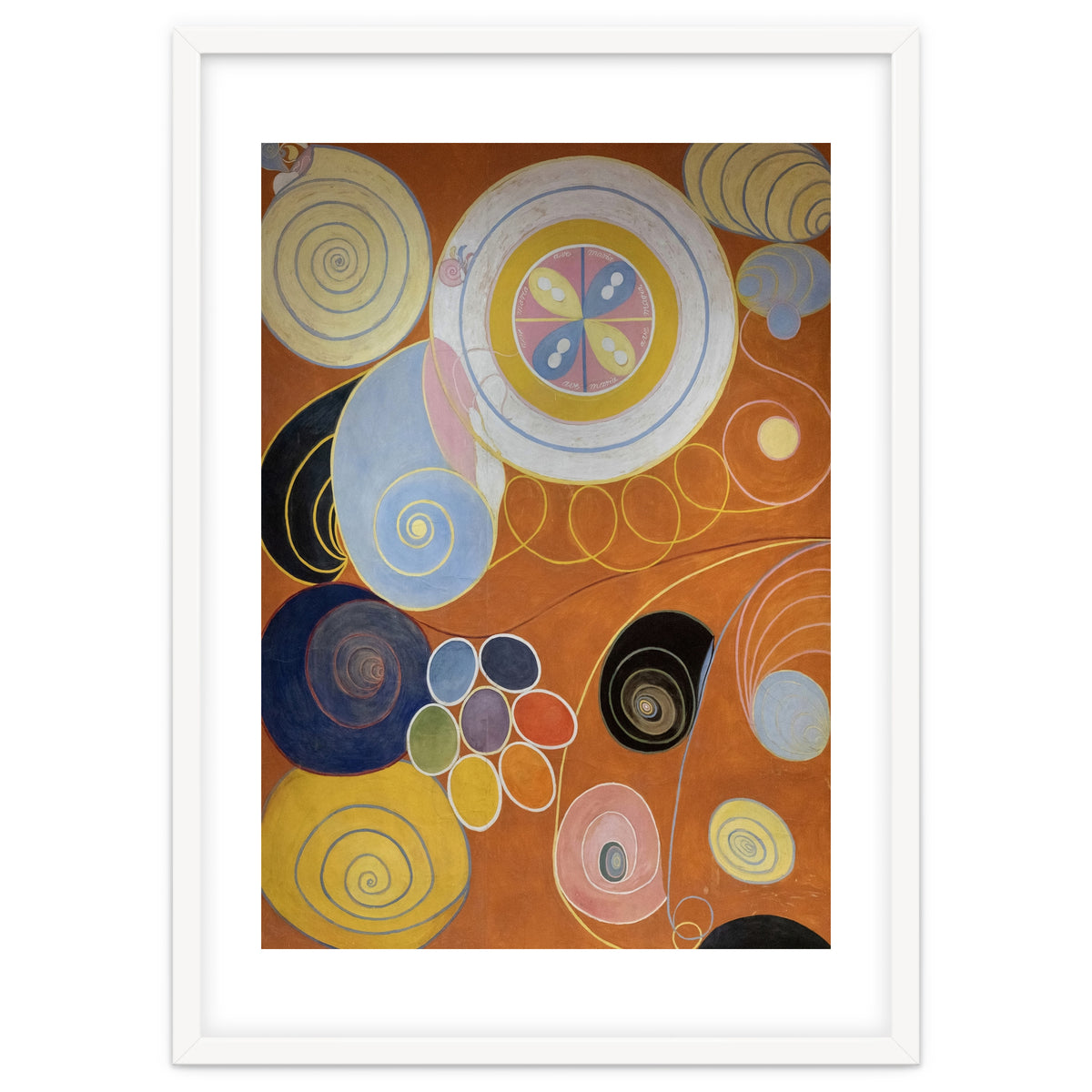 Hilma af Klint - The Ten Largest No 3 Youth Abstract Spiritual Art