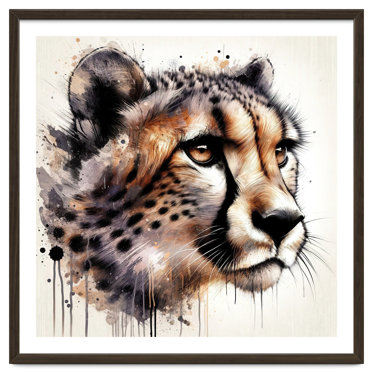 Watercolor Cheetah