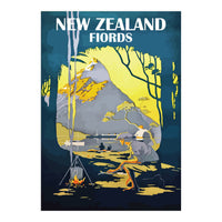 New Zealand Fiords (Print Only)