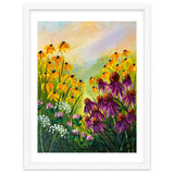 Impasto Wildflower Meadow Painting thumbnail
