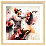 Scarlet Flamenco Side Pose thumbnail