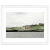 Red house on the shore - Iceland thumbnail