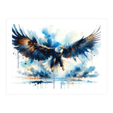 Soaring Spirit Of Freedom Eagle In Flight (Print Only) thumbnail