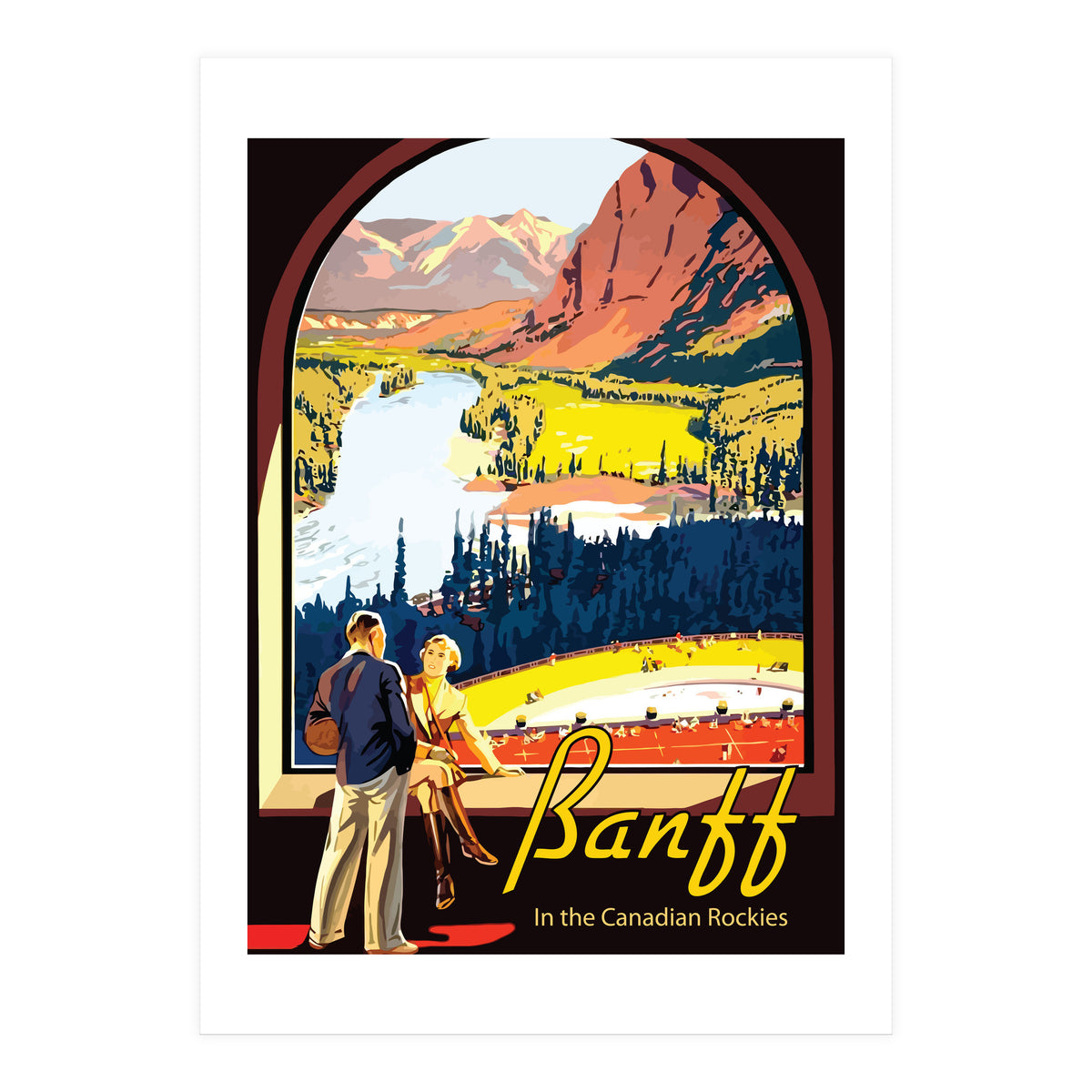 Banff, Alberta, Canada (Print Only)