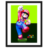 Super Mario Cartoon Character Pop Art thumbnail