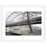 Fishing man under the bridge thumbnail