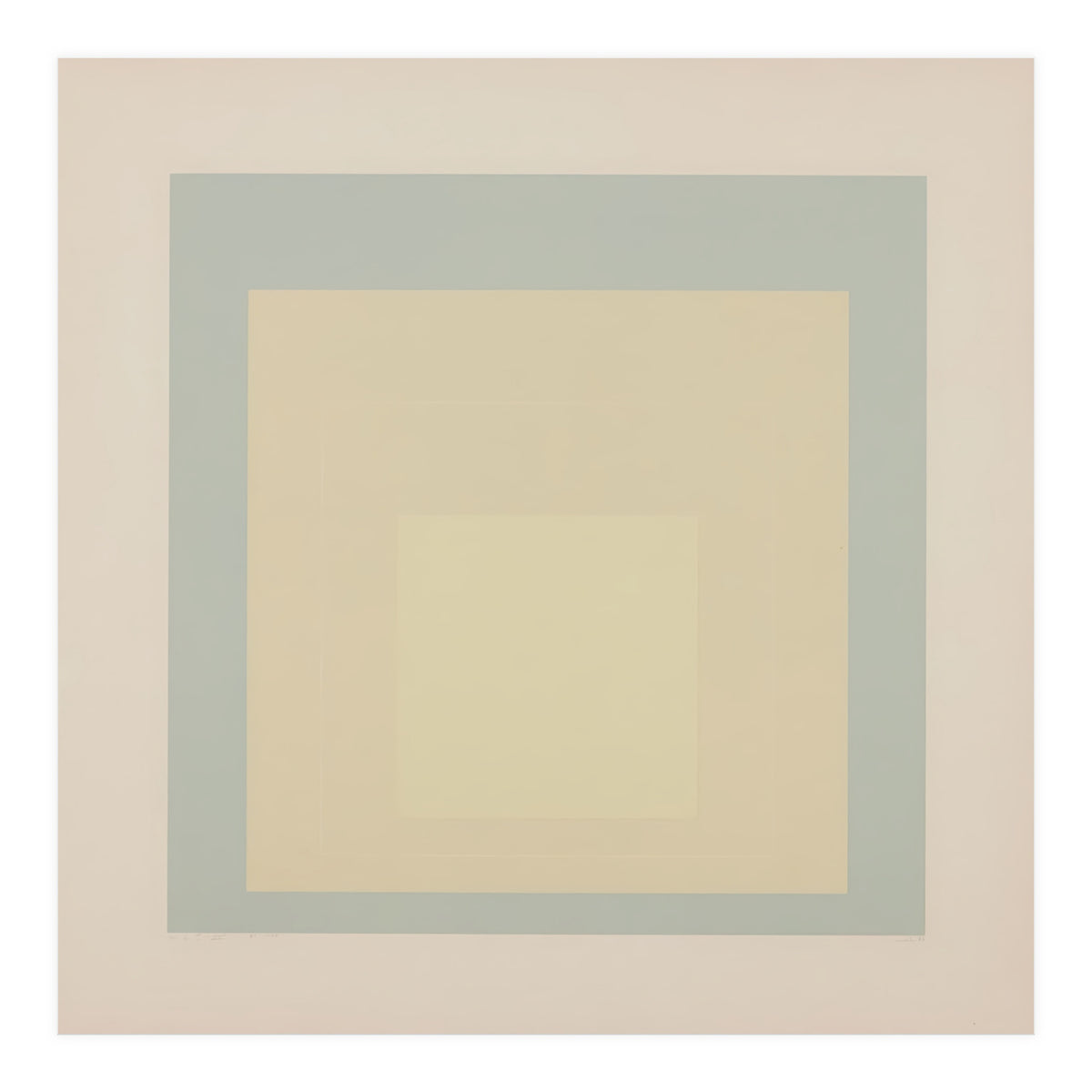 JOSEF ALBERS - HOMAGE TO THE SQUARE  (Print Only)