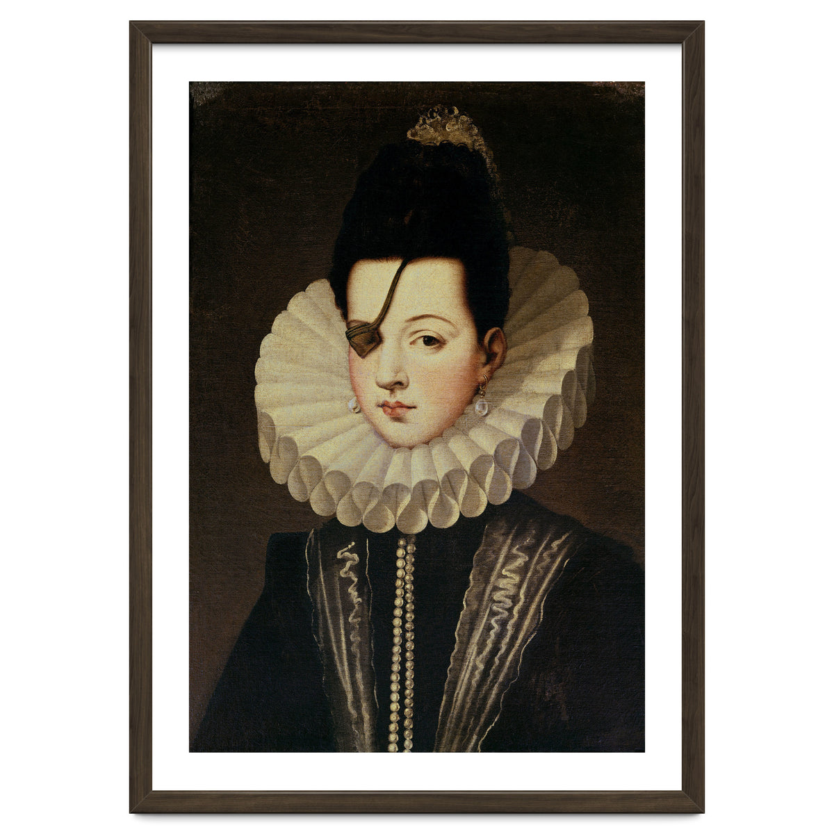 'Ana de Mendoza, Princess of Eboli', 16th century. ALONSO SANCHEZ COELLO. PASTRANA DUQUESA DE.
