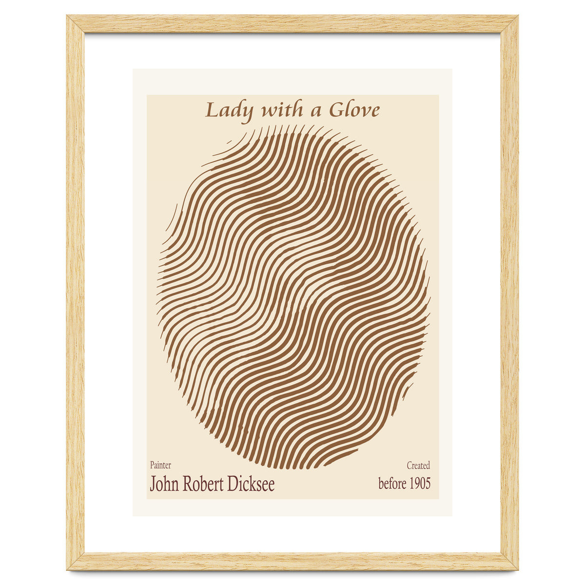 Lady With A Glove – John Robert Dicksee (before 1905)