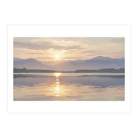 Golden Horizon at Dusk (Print Only)