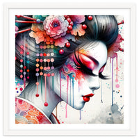 Ornate Bloom Modern Geisha