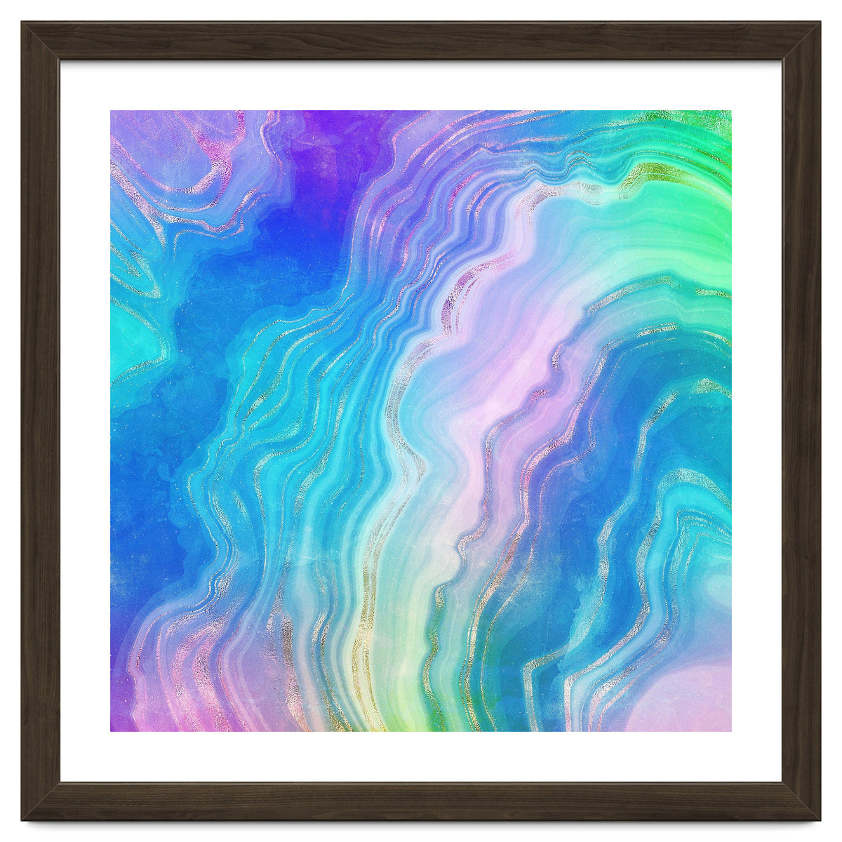 Neon Agate Texture 04