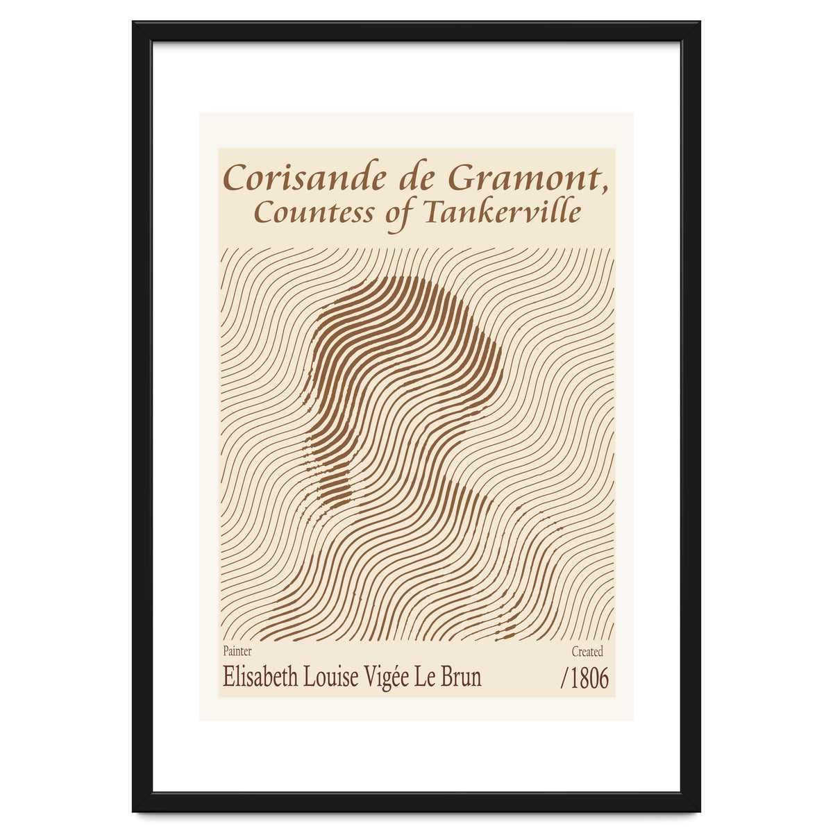 Corisande De Gramont, Countess Of Tankerville – Elisabeth Louise 1806