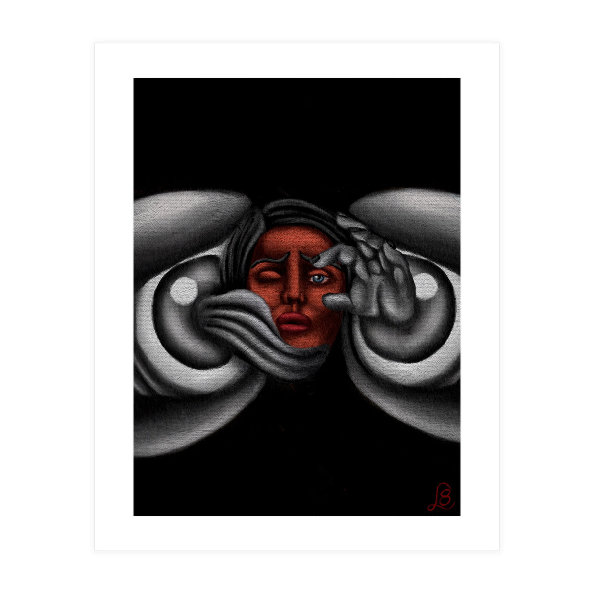 "watch your nightmares while you're awake" (Print Only)