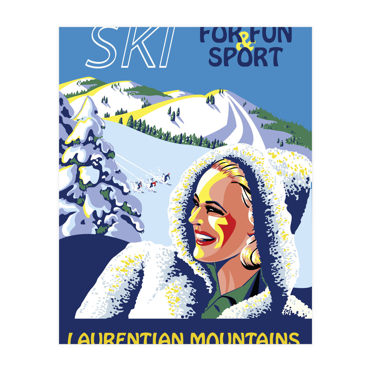 Laurentian Mountains (Print Only)