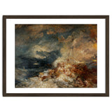 Joseph Mallord William Turner / 'Fire at Sea', c. 1835, Oil on canvas, 171 x 220 cm. thumbnail