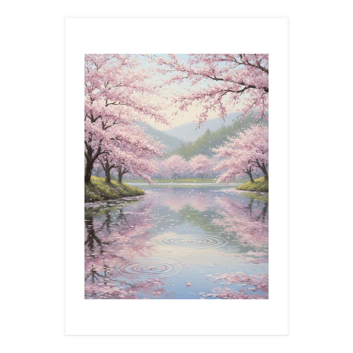 Ephemeral Spring Ripples (Print Only)