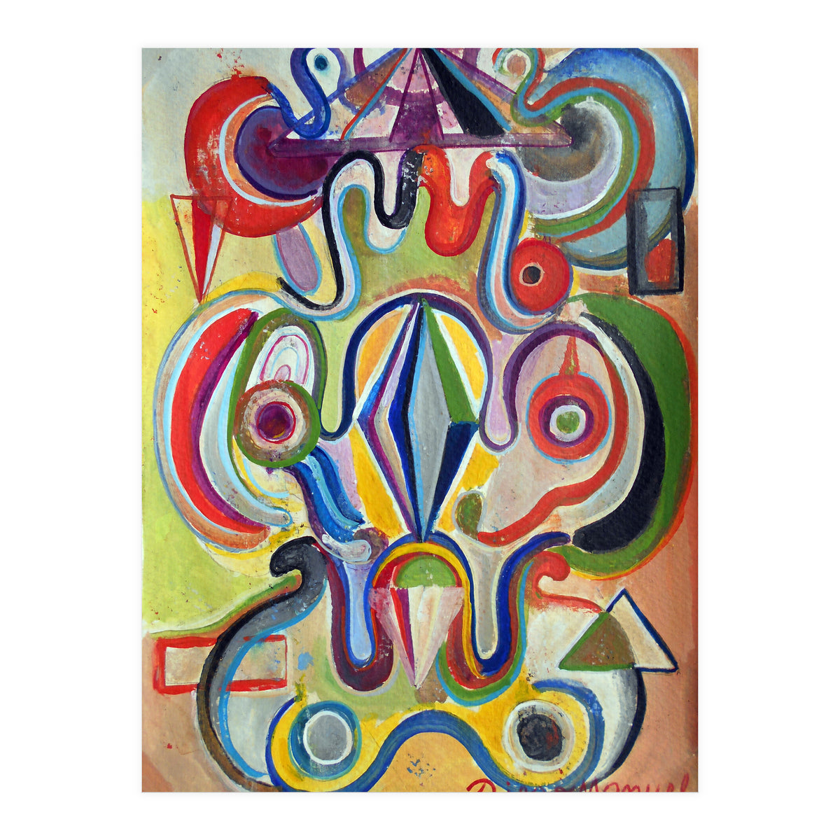 Abstracto Pop 2024 4 (Print Only)