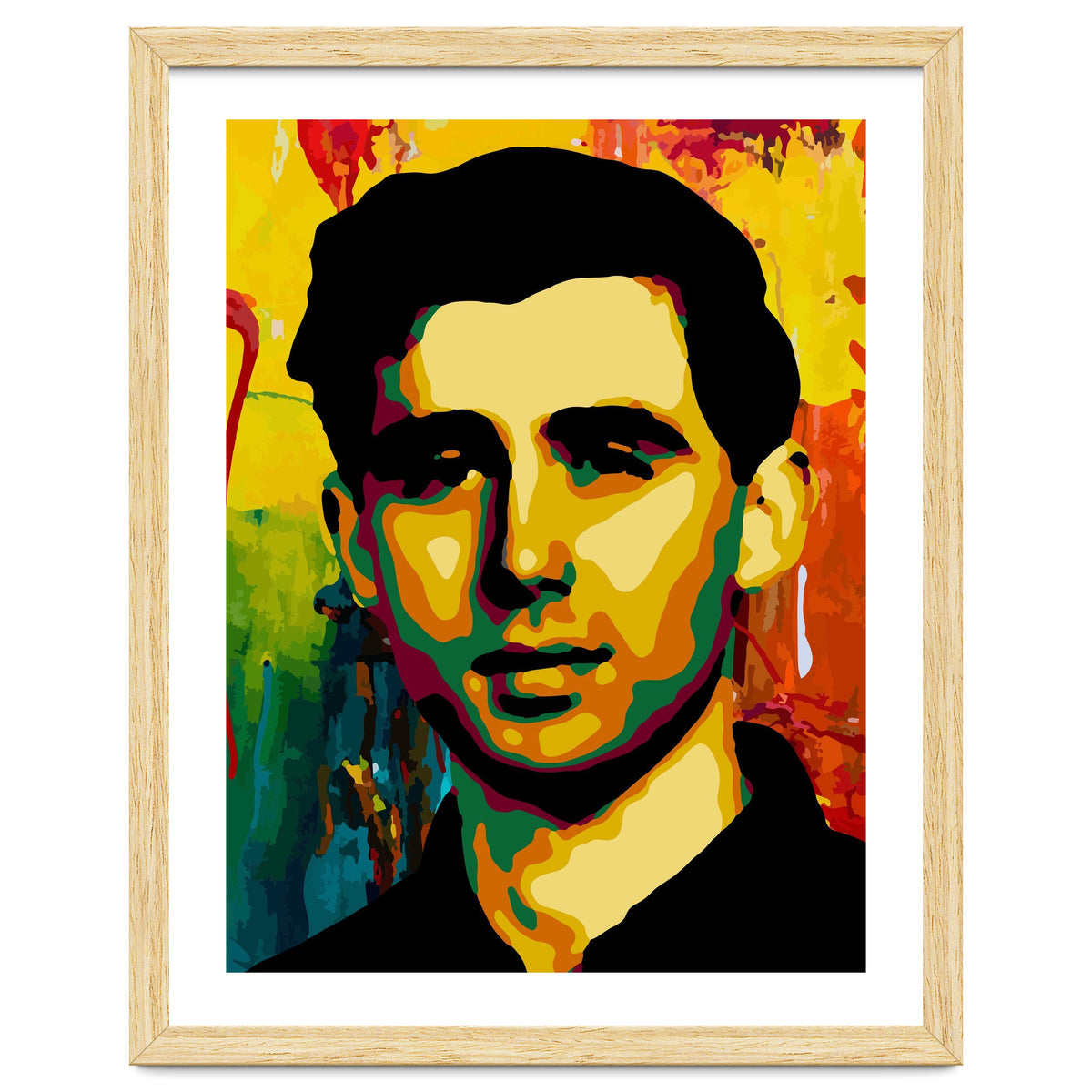 Andrew Goodman Activist Colorful Abstract Art