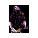John Frusciante American Musician Guitarist Colorful (Print Only) thumbnail