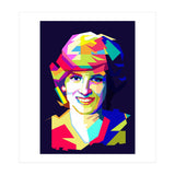 Lady Diana Princes Of Wales Pop Art WPAP (Print Only) thumbnail