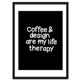 Coffee and design are my life therapy thumbnail