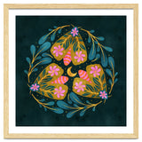 Floral Moths and Moon thumbnail
