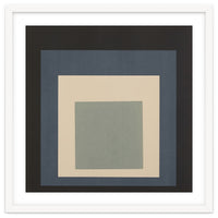 JOSEF ALBERS - HOMAGE TO THE SQUARE BEIGE GREY BLACK HIGH RESOLUTION