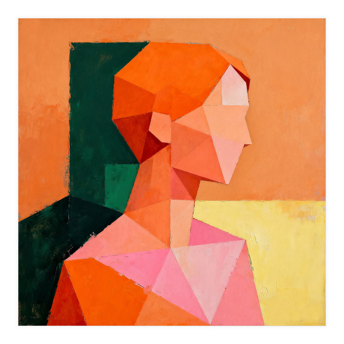 Geometric People 02 (Print Only)