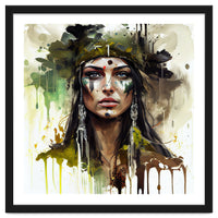 Ceremonial Druid Warrior Portrait