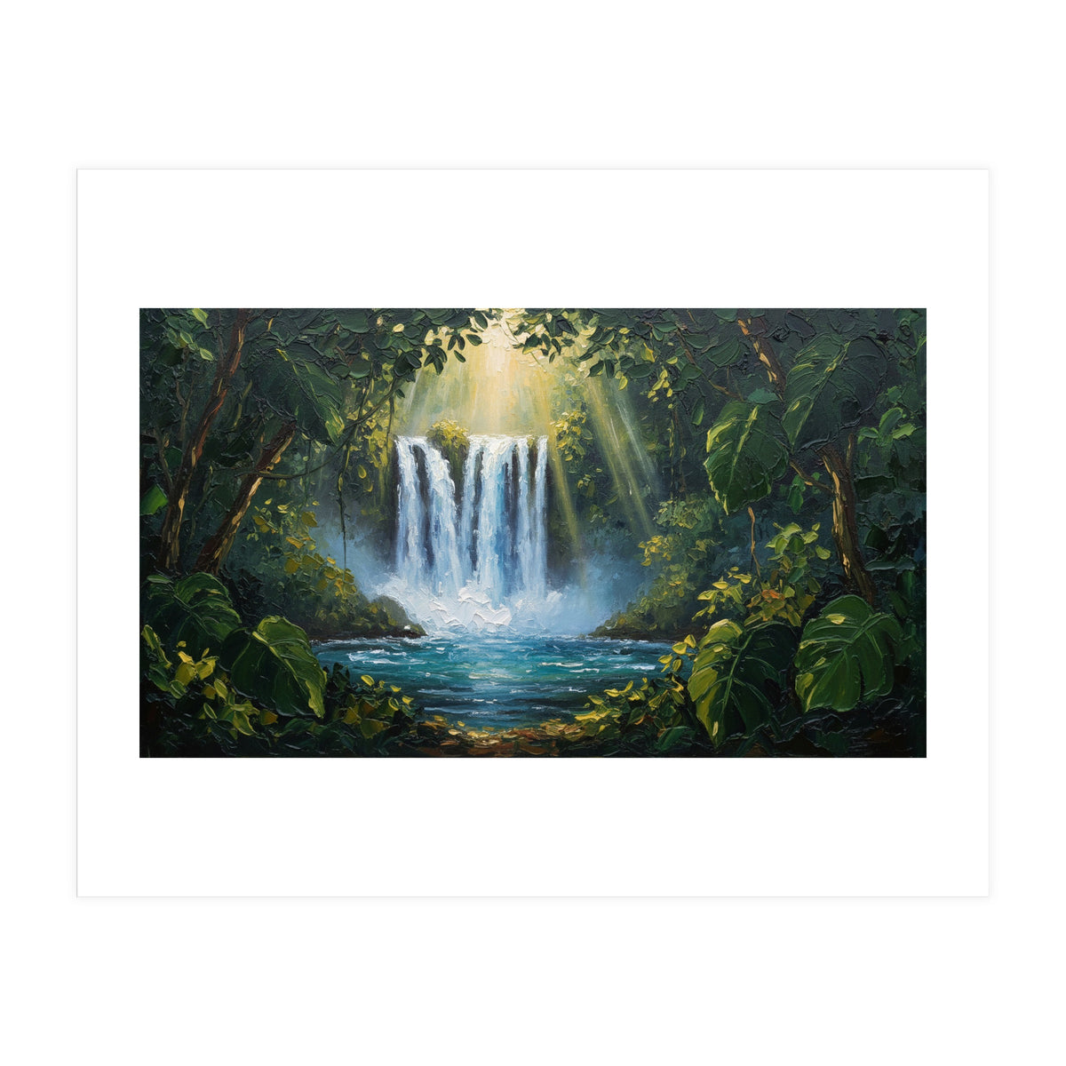 Hidden Jungle Sanctuary (Print Only)