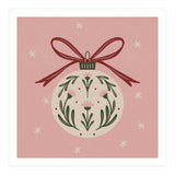 Christmas Flower Globe (Print Only) thumbnail