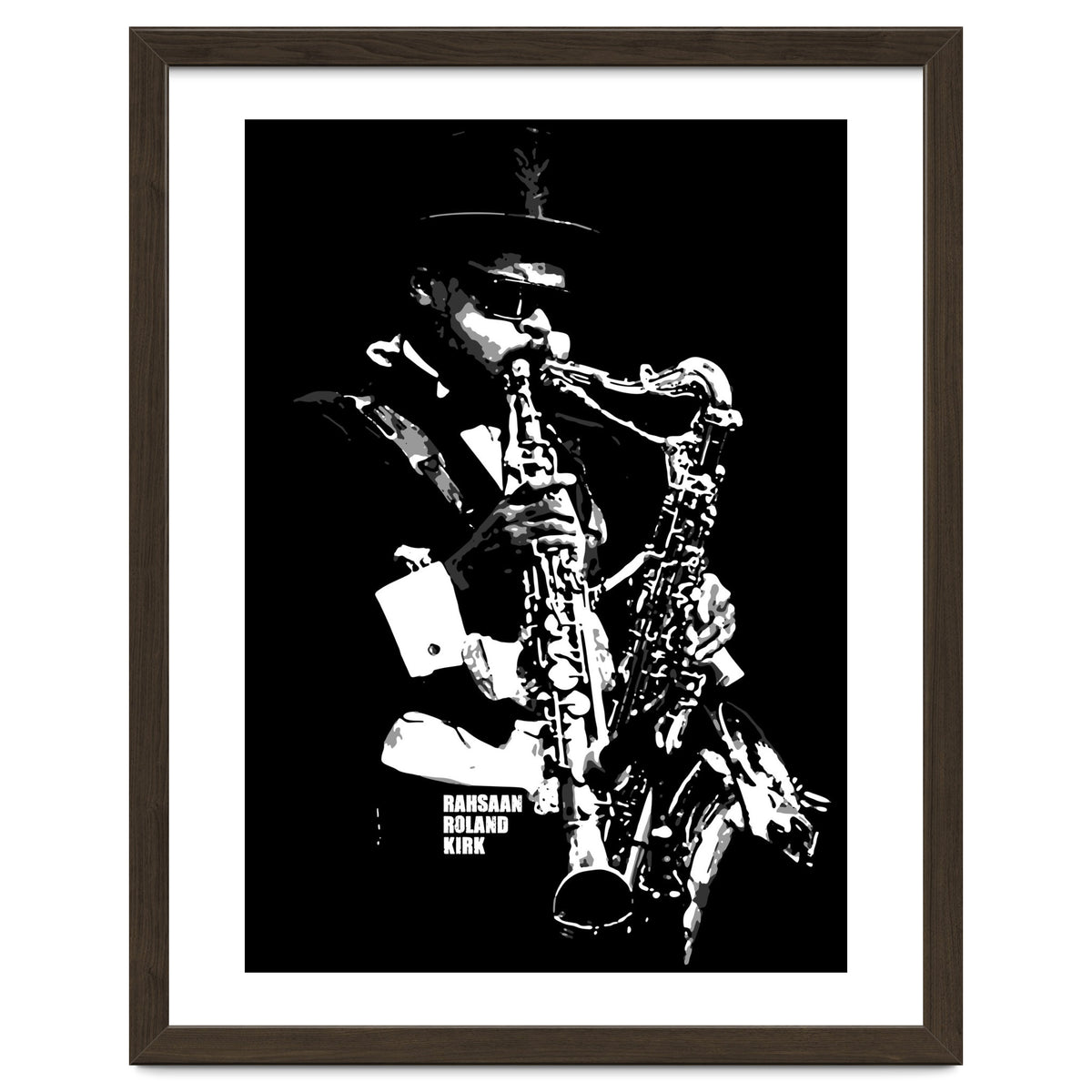 Rahsaan Roland Kirk American Jazz Multi-Instrumentalist