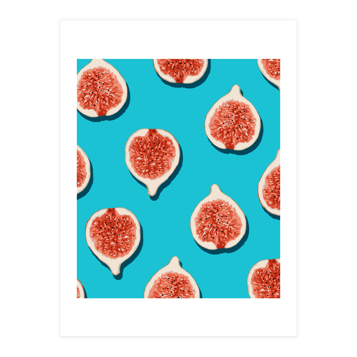 Fig Lover #society6 #decor #buyart (Print Only)