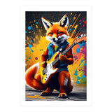The Fox Plays The Guitar, Graffiti (Print Only) thumbnail