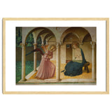 The Annunciation. Fresco in the former dormitory of the Dominican monastery San Marco, Florence. thumbnail